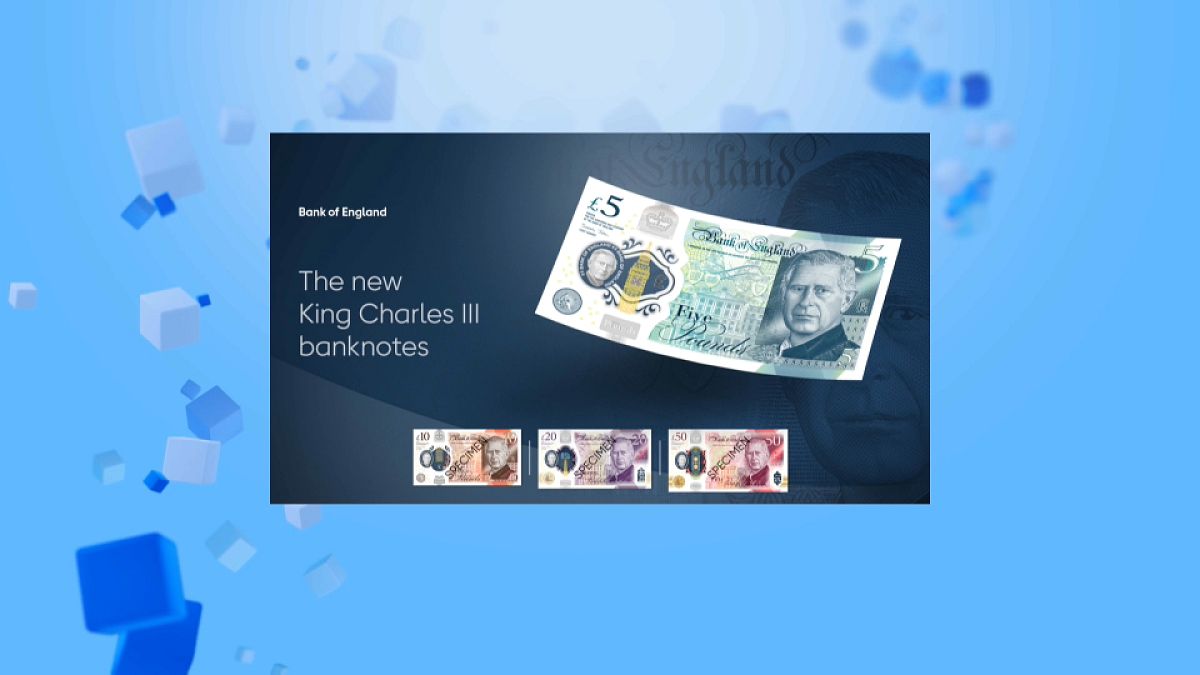 Банкнотите на крал Чарлз III ще влязат в обращение през юни 2024 г.
