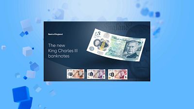 The new King Charles III banknotes