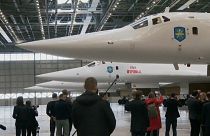 Présentation d'avions de chasse russes, 2024.