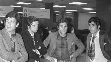 Artur Jorge em 1972 (segundo da esquerda)
