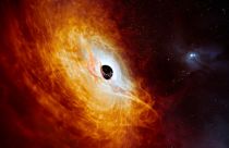 تصویری از گرسنه‌ترین سیاهچاله تازه کشف شده در عالم معلوم
