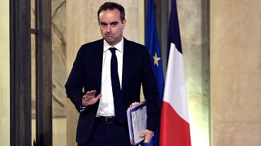 French Defense Minister Sebastien Lecornu.