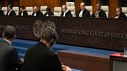 جلسة استماع في محكمة العدل الدولية في لاهاي، هولندا
