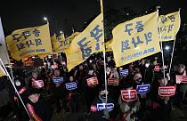 Güney Kore'de doktorlar, hükümetin yeni sağlık politikasını protesto etti