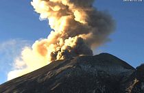  ثوران بركان بوبوكاتيبيتل في المكسيك