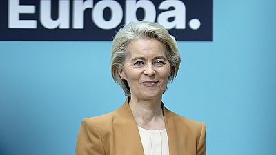 La présidente de la Commission européenne, Ursula von der Leyen, est candidate à sa reconduction à la tête de l'institution