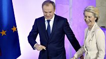 Ursula von der Leyen made the announcement on Friday after a meeting with Polish Prime Minister Donald Tusk.