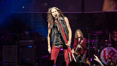 Ο Steven Tyler των Aerosmith εμφανίζεται κατά τη διάρκεια της πρώτης βραδιάς του "Peace Out: The Farewell Tour" το Σάββατο, 2 Σεπτεμβρίου 2023