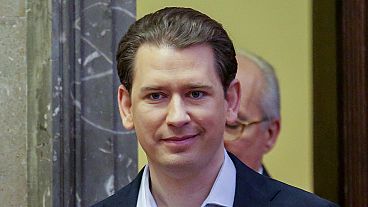 Sebastian Kurz, former Austrian Chancellor in the courtroom. 