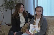 Das 10-jährige ukrainische Flüchtlingskind Kateryna hat ein inspirierendes Buch über den Neuanfang geschrieben. 