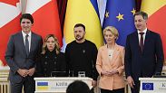 leader G7 ed Europa con Zelensky
