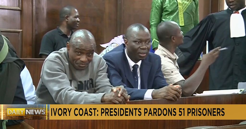 Ivory Coast President pardons dozens jailed for treason