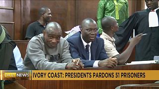 Ivory Coast President pardons dozens jailed for treason