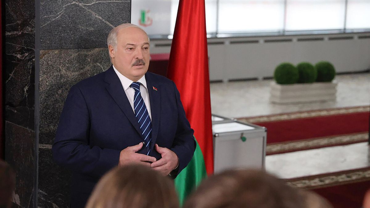 Belarus elections were a 'sham', US says, as results are announced thumbnail