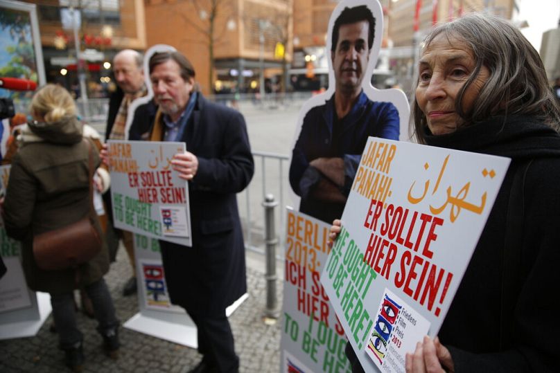 Protestas a favor del director de cine iraní Jafar Panahi