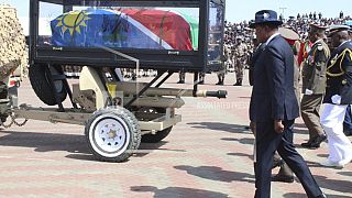Namibian President Hage Geingob laid to rest at Heroes’ Acre cemetery after state funeral