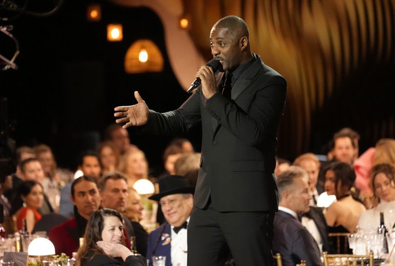 Idris Elba onstage at the 30th annual SAG Awards in Los Angeles.