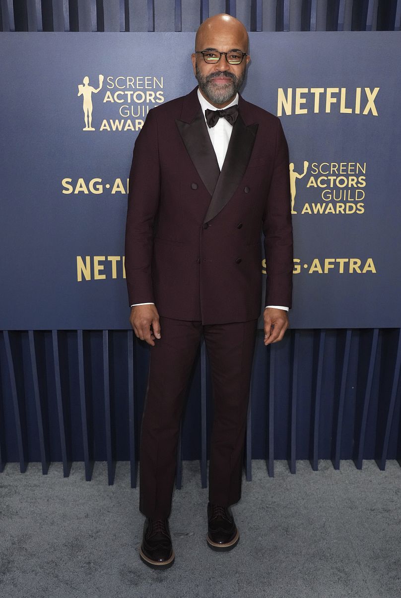 Actor Jeffrey Wright, nominated for best actor in a drama film, at the 30th annual SAG Awards in Los Angeles.