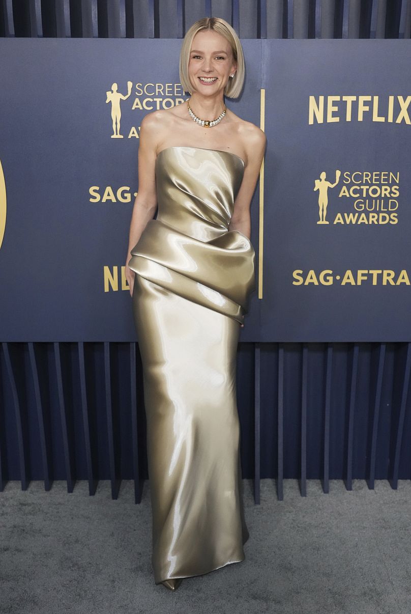 Carey Mulligan at the 30th annual SAG Awards in Los Angeles.