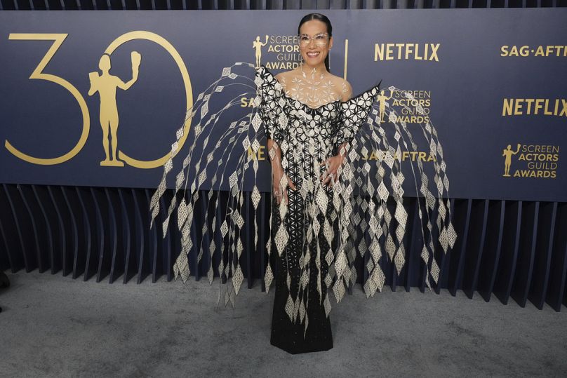 Ali Wong at the 30th annual SAG Awards in Los Angeles.