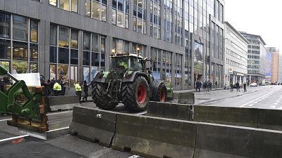تظاهرات کشاورزان در بروکسل