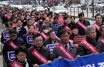 اعتراض پزشکان در کره جنوبی