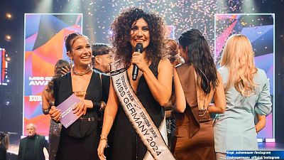 Apameh Schönauer, winner of Miss Germany 2024, is a sign of a shift in pageant culture from stereotypical beauty ideals.