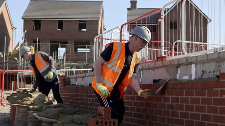 New builds in the UK (file photo)