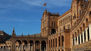 La plaza de España en Sevilla es uno de los espacios más visitados de la ciudad