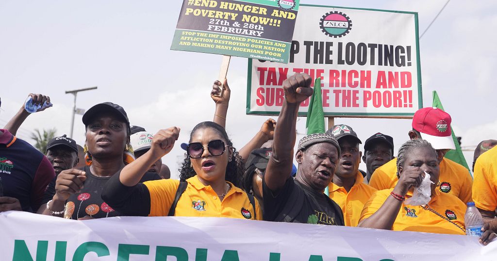 Nigerian workers start two-day nationwide protest