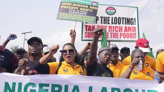 Nigerian workers start two-day nationwide protest