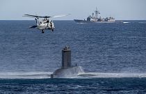 L'esercitazione militare della Nato nelle acque della Sicilia