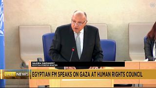 Egyptian foreign minister calls out world's double standards over Isreal offensive in Gaza