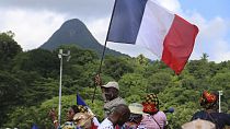 Un grupo de personas en Mayotte.