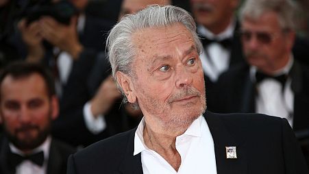 Police seize 72 firearms at home of French film star Alain Delon - here pictured at 2019 Cannes Film Festival