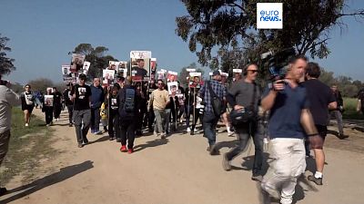 Mercoledì è partita in Israele una marcia dal sud di Israele a Gerusalemme per chiedere la liberazione degli ostaggi