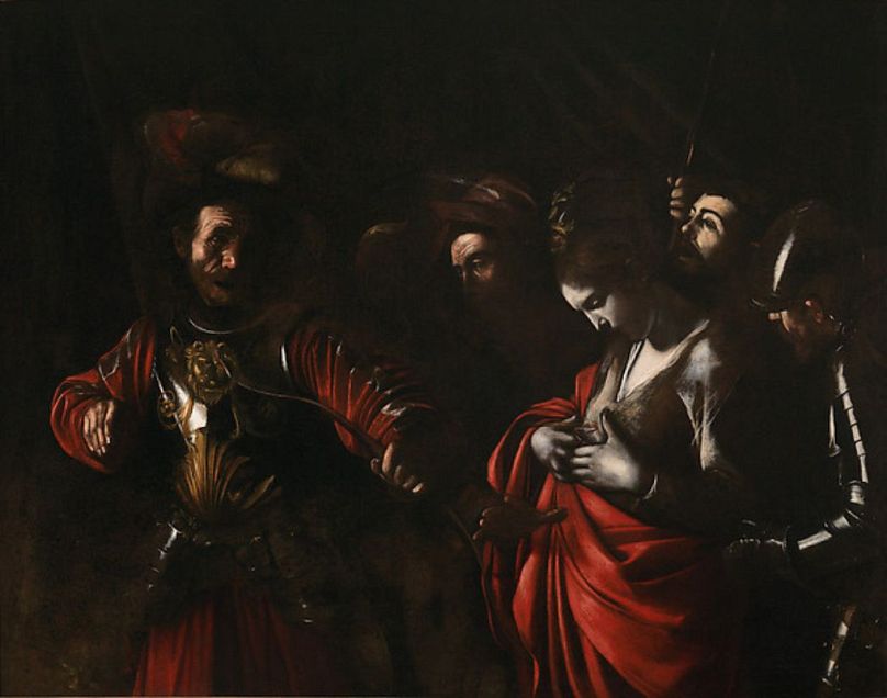 'El martirio de santa Úrsula' de Caravaggio (1610).