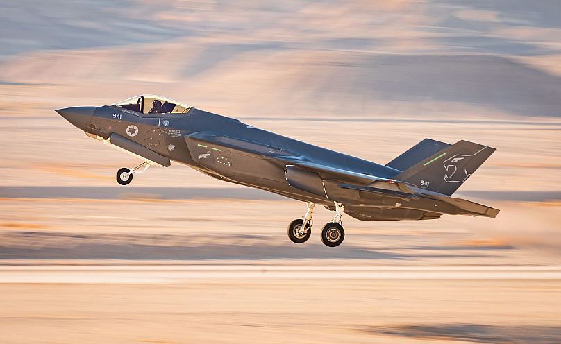 Izraeli F-35 lopakodó vadászbombázó