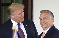 2019: Trump akkori elnök a Fehér Házban fogadja a magyar miniszterelnököt