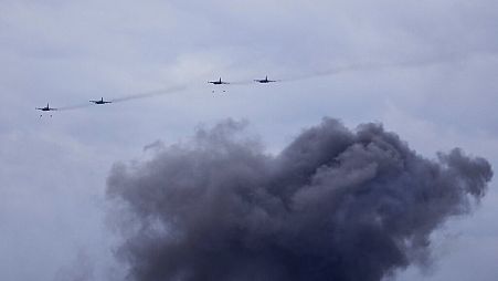 Die Ukraine hat drei russische Kampfjets abgeschossen. 