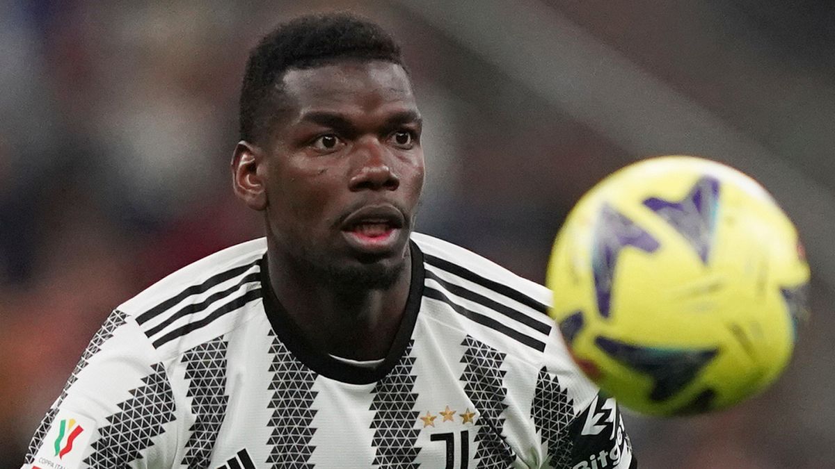Le milieu de terrain de la Juventus Pogba suspendu quatre ans après avoir échoué à un contrôle antidopage