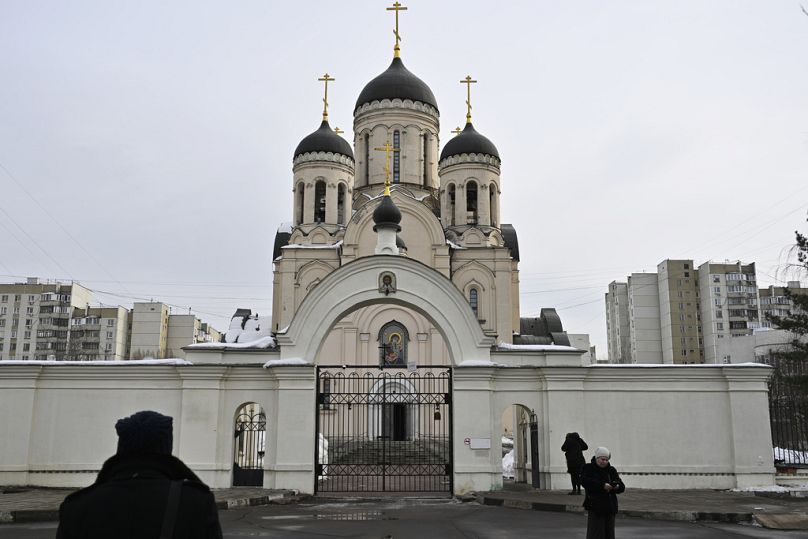 Navalny için cenaze töreninin yapılacağı Moskova'daki kilise
