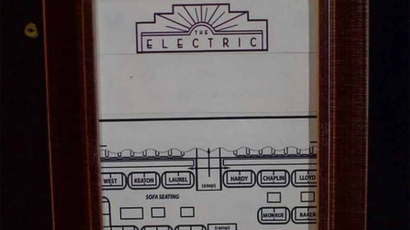 The layout of The Electric