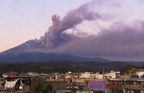 Volcán Popocatépetl de México