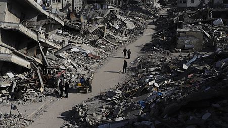 İsrail tarafından 147 gündür bombardımana tutulan Gazze