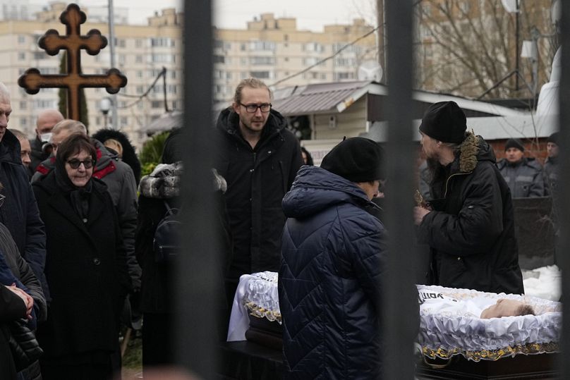 Navalny, Borisovskoye Mezarlığı'na defnedildi