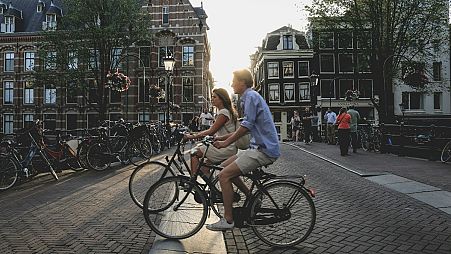 Amsterdam is, unsurprisingly, one of the most popular cities for cycling