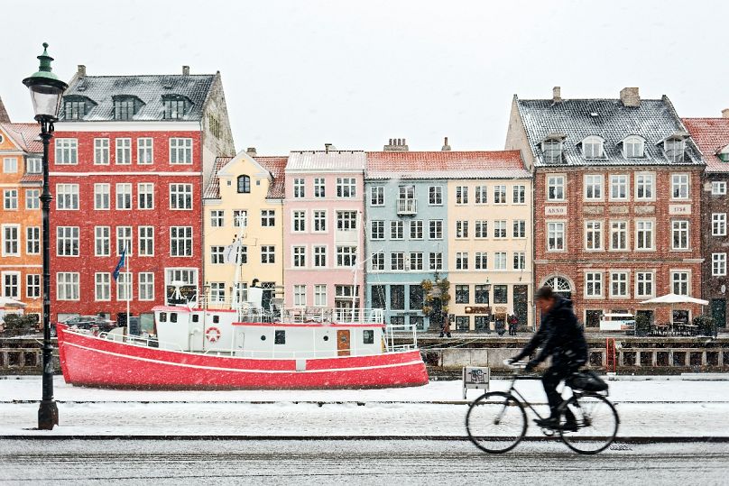 Copenhaga é conhecida como uma das cidades mais amigas das bicicletas do mundo.