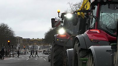 Traktorok Párizsban