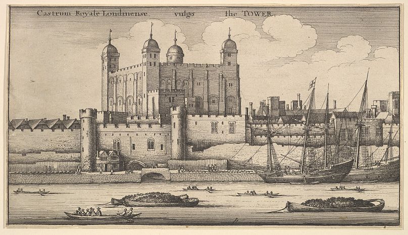 Wenceslaus Hollar, The Tower of London, 1647